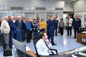 На Ростовской АЭС побывали строители, четверть века назад принимавшие участие в сооружении первого энергоблока