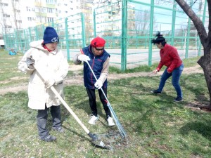 Апрельский субботник в 23 округе!