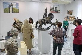 В Волгодонске презентовали выставку скульптуры 