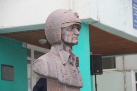 В Волгодонске открыли бюст Герою России