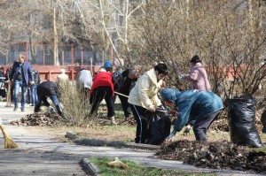 Прошел субботник в округе №18