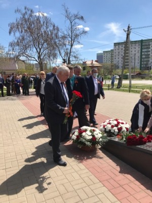 Депутат Пётр Петрович Горчанюк принял участие в памятных мероприятиях посвящённых Дню Победы 9 Мая