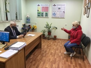 Депутат ВГД Петр Петрович Горчанюк провел приём граждан