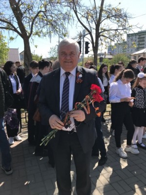 Депутат Пётр Горчанюк принял участие в возложении цветов посвящённом Дню Победы