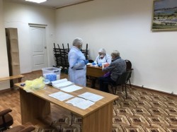 В 15 избирательном округе вакцинировали от COVID-19