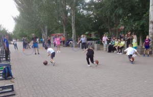 Юная команда округа № 4 приняла участие в фестивале «Спортивное детство»