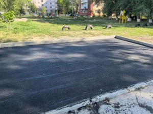 Ремонт парковки в 4-м микрорайоне
